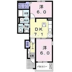 ディリジェントⅡＡの物件間取画像